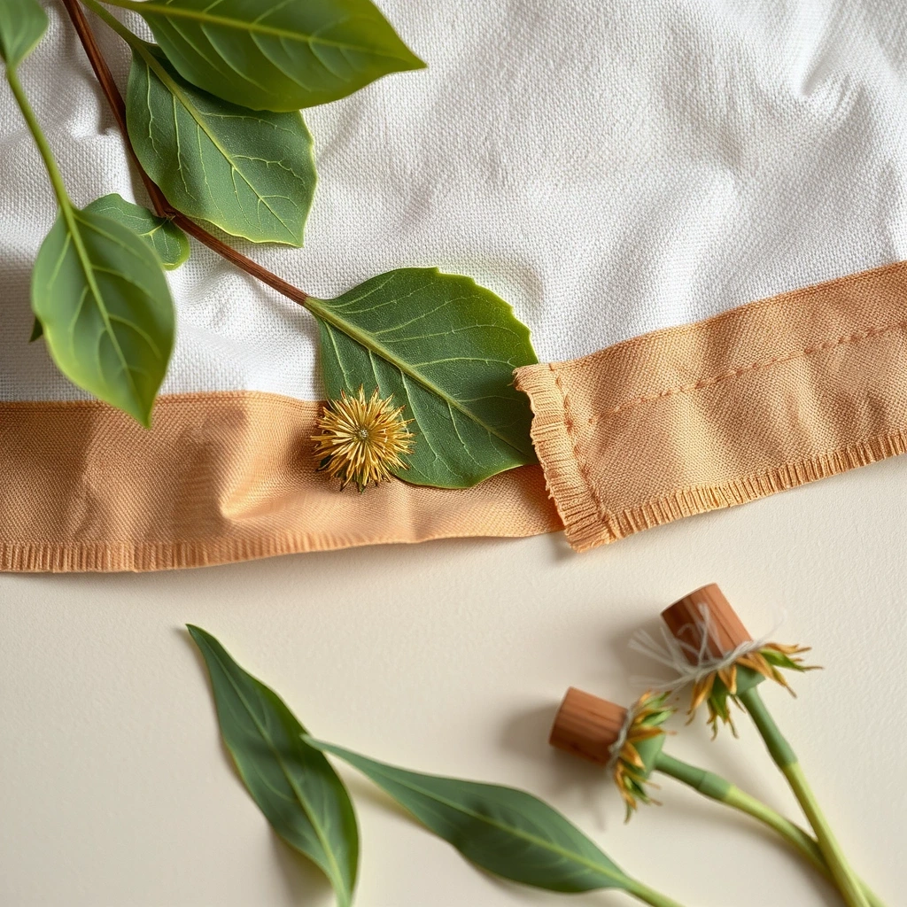 Abstrakte Darstellung von Natur und Wissenschaft